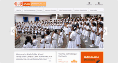 Desktop Screenshot of ahaliapublicschool.org